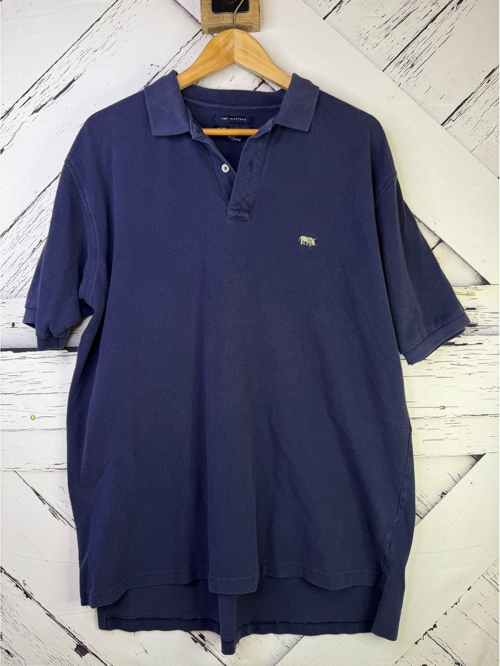 Vintage 90’s Britches Warthog Navy Polo Shirt Mens XL Retro Prep Streetwear